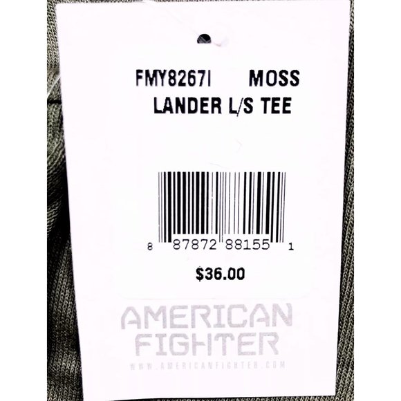 AMERICAN FIGHTER L/S LANDER Boy’s T-shirt -Youth - Picture 7 of 7